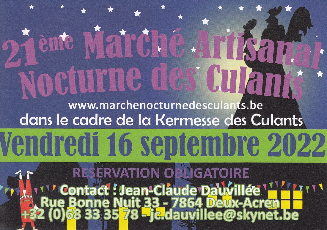 Marché nocturne artisanal