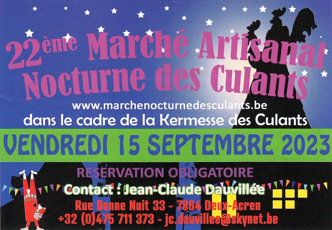 Marché nocturne artisanal